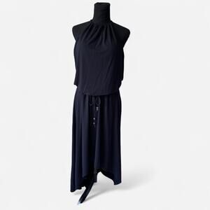 Athleta Black High Low Dress